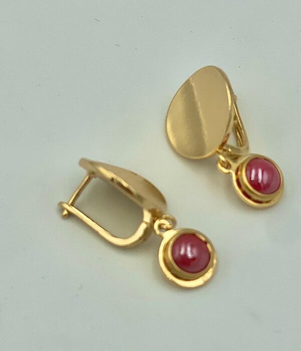 Boucles d'oreille dorés