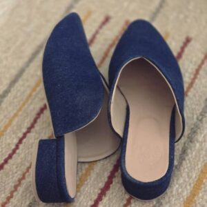 Mules en denim
