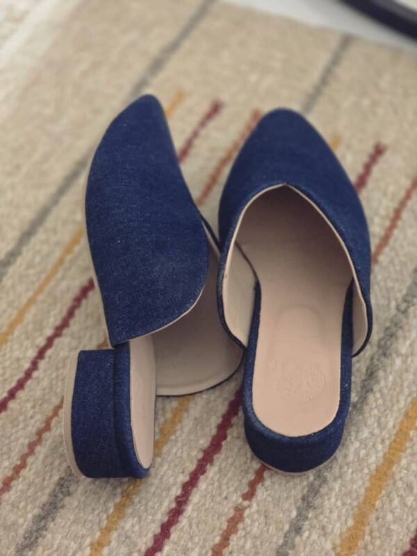 Mules en denim